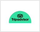A green circle with the word tripadvisor written in it.